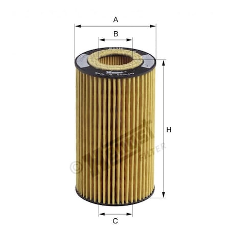 Hengst Oil Filter, E11Hd155 E11HD155 | Zoro